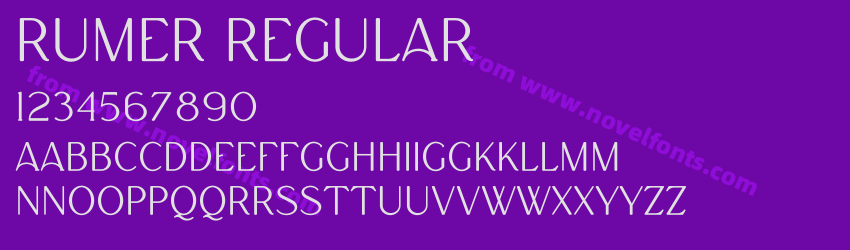 Rumer RegularPreview Rumer RegularPreview