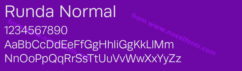 Runda NormalPreview Runda NormalPreview