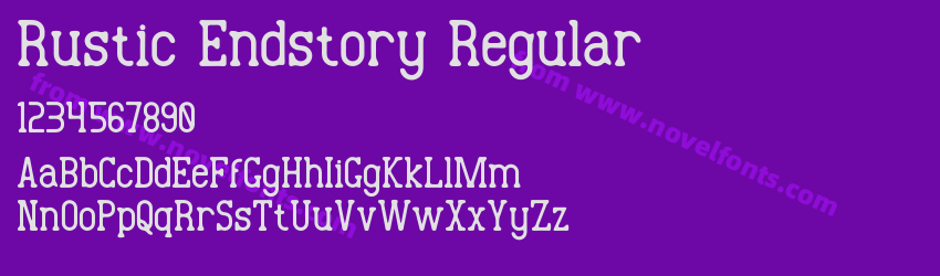 Rustic Endstory RegularPreview Rustic Endstory RegularPreview