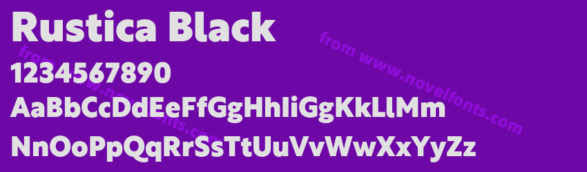 Rustica BlackPreview Rustica BlackPreview