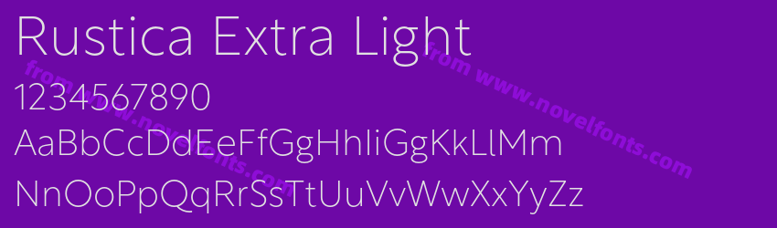 Rustica Extra LightPreview Rustica Extra LightPreview