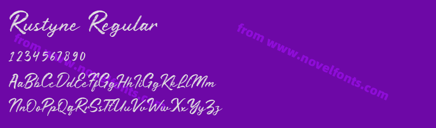 Rustyne RegularPreview Rustyne RegularPreview