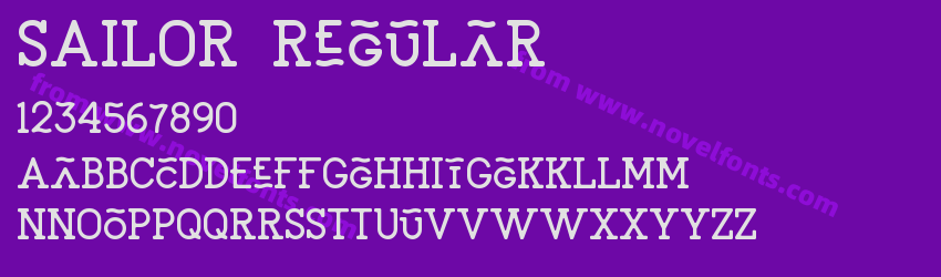 SAILOR RegularPreview SAILOR RegularPreview