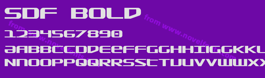SDF BoldPreview SDF BoldPreview