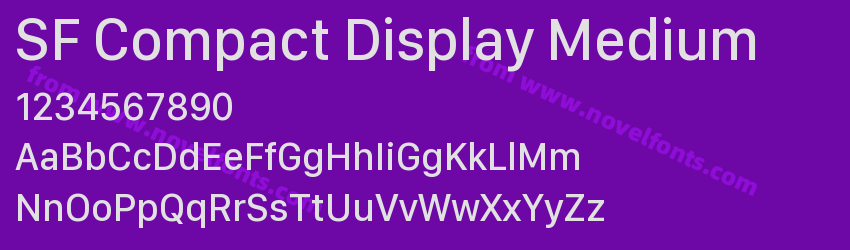 SF Compact Display MediumPreview SF Compact Display MediumPreview
