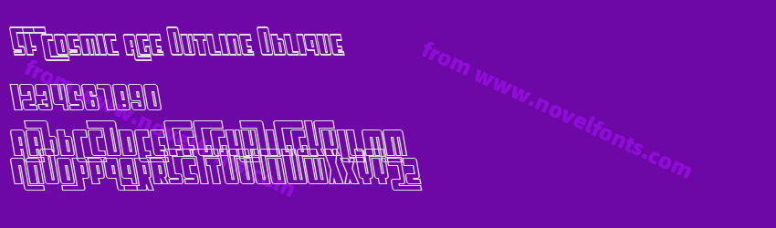 SF Cosmic Age Outline ObliquePreview SF Cosmic Age Outline ObliquePreview