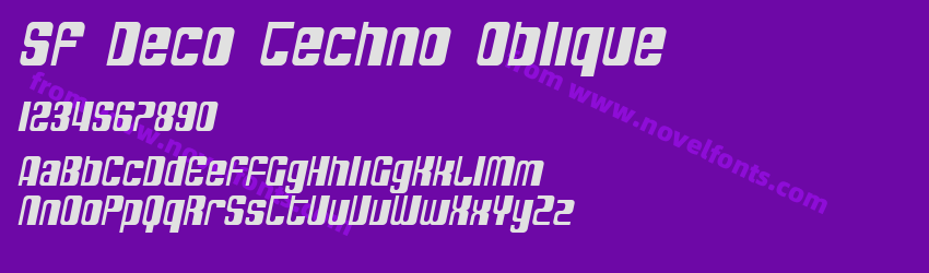 SF Deco Techno ObliquePreview SF Deco Techno ObliquePreview