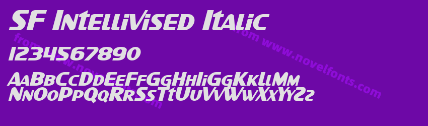 SF Intellivised ItalicPreview SF Intellivised ItalicPreview