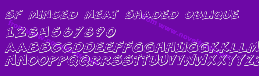 SF Minced Meat Shaded ObliquePreview SF Minced Meat Shaded ObliquePreview