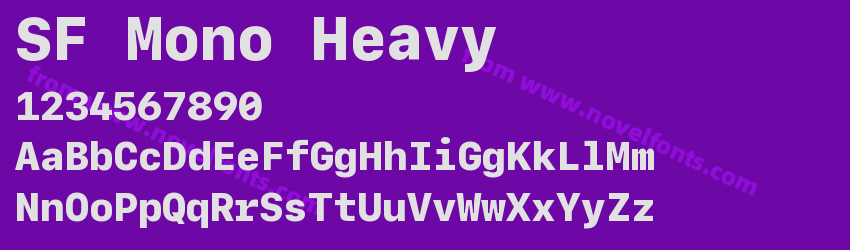 SF Mono HeavyPreview SF Mono HeavyPreview