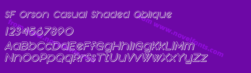 SF Orson Casual Shaded ObliquePreview SF Orson Casual Shaded ObliquePreview