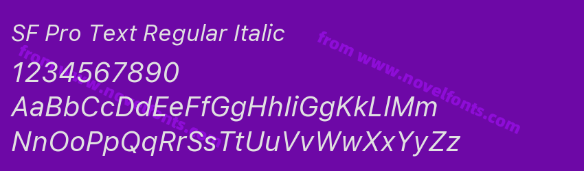 SF Pro Text Regular ItalicPreview SF Pro Text Regular ItalicPreview