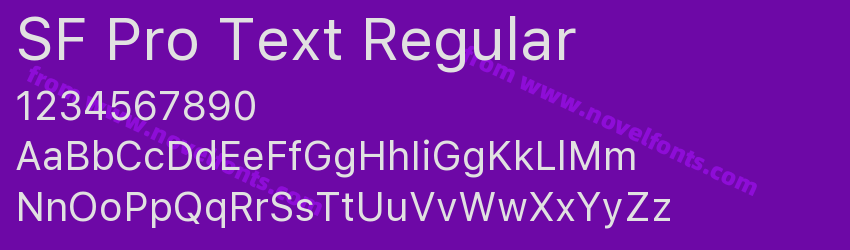 SF Pro Text RegularPreview SF Pro Text RegularPreview