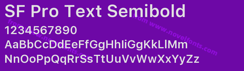 SF Pro Text SemiboldPreview SF Pro Text SemiboldPreview