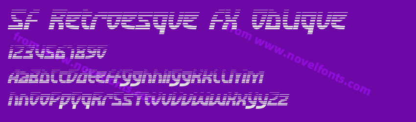 SF Retroesque FX ObliquePreview SF Retroesque FX ObliquePreview