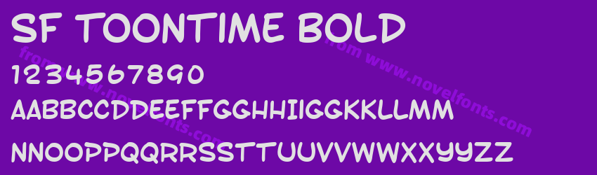 SF Toontime BoldPreview SF Toontime BoldPreview