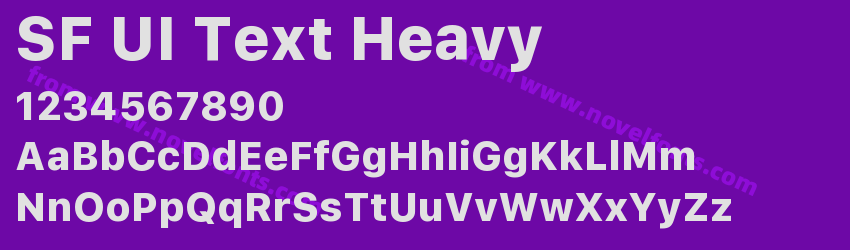 SF UI Text HeavyPreview SF UI Text HeavyPreview