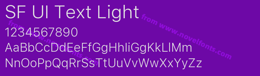 SF UI Text LightPreview SF UI Text LightPreview