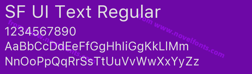 SF UI Text RegularPreview SF UI Text RegularPreview
