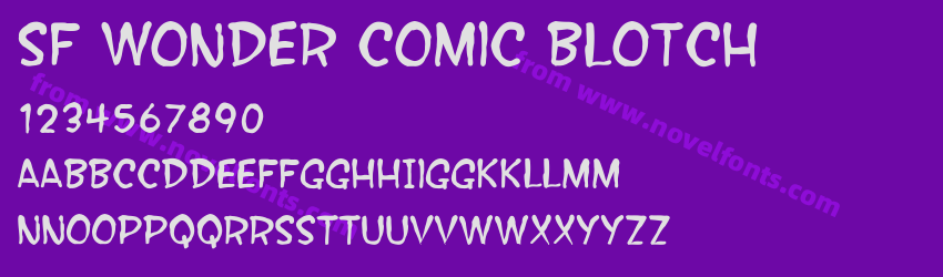 SF Wonder Comic BlotchPreview SF Wonder Comic BlotchPreview