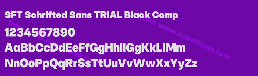 SFT Schrifted Sans TRIAL Black CompPreview SFT Schrifted Sans TRIAL Black CompPreview