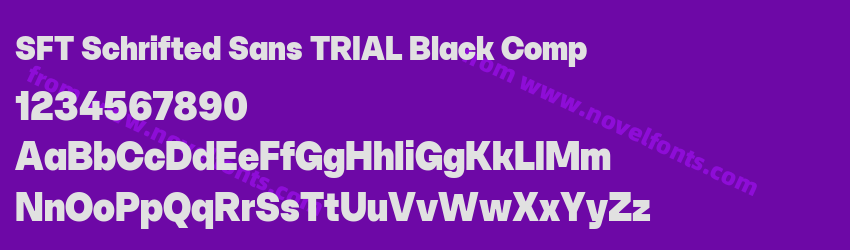 SFT Schrifted Sans TRIAL Black CompPreview SFT Schrifted Sans TRIAL Black CompPreview