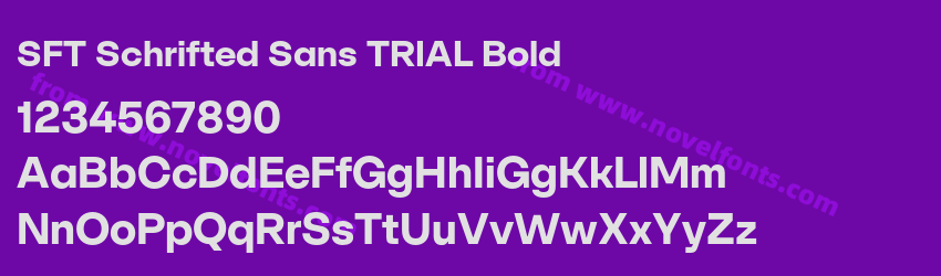 SFT Schrifted Sans TRIAL BoldPreview SFT Schrifted Sans TRIAL BoldPreview