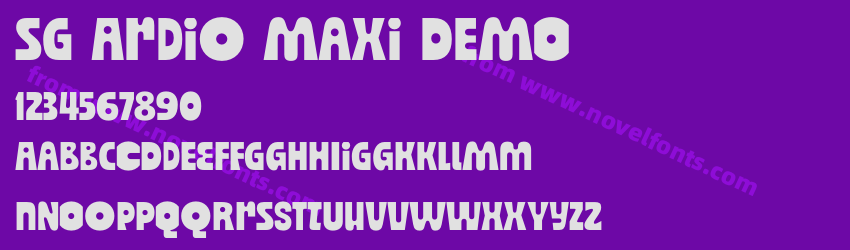 SG Ardio Maxi DEMOPreview SG Ardio Maxi DEMOPreview