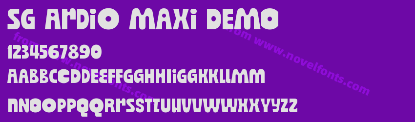 SG Ardio Maxi DEMOPreview SG Ardio Maxi DEMOPreview