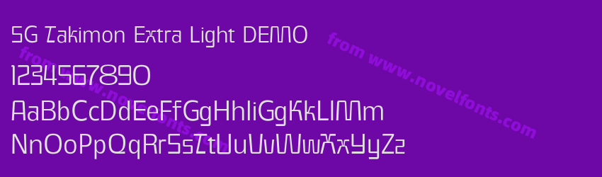 SG Takimon Extra Light DEMOPreview SG Takimon Extra Light DEMOPreview