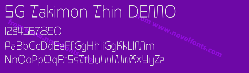 SG Takimon Thin DEMOPreview SG Takimon Thin DEMOPreview