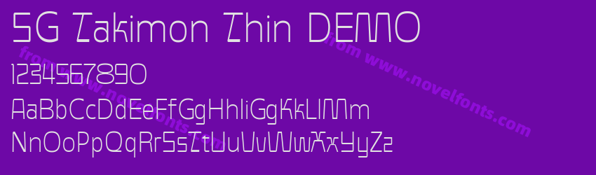 SG Takimon Thin DEMOPreview SG Takimon Thin DEMOPreview