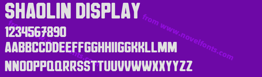 SHAOLIN DisplayPreview SHAOLIN DisplayPreview