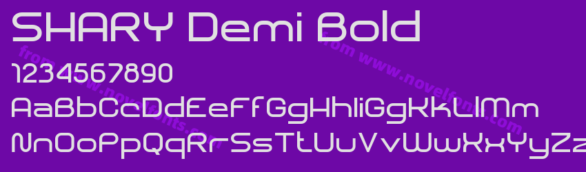 SHARY Demi BoldPreview SHARY Demi BoldPreview