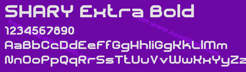 SHARY Extra BoldPreview SHARY Extra BoldPreview