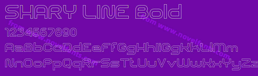 SHARY LINE BoldPreview SHARY LINE BoldPreview