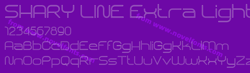 SHARY LINE Extra LightPreview SHARY LINE Extra LightPreview