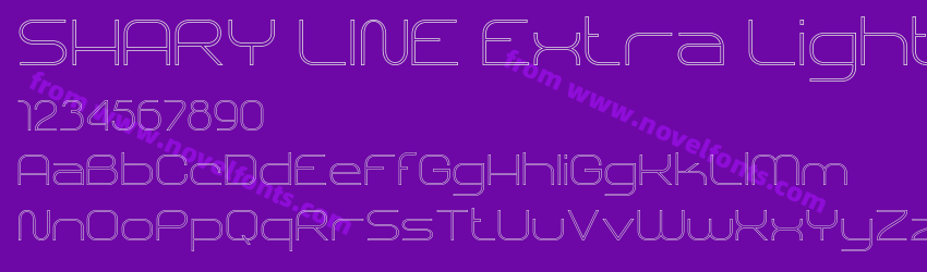 SHARY LINE Extra LightPreview SHARY LINE Extra LightPreview