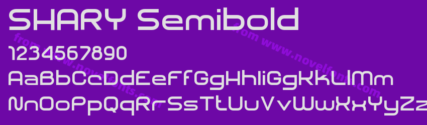 SHARY SemiboldPreview SHARY SemiboldPreview