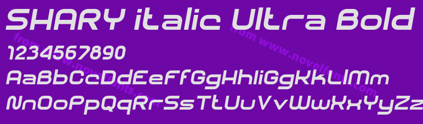 SHARY italic Ultra BoldPreview SHARY italic Ultra BoldPreview