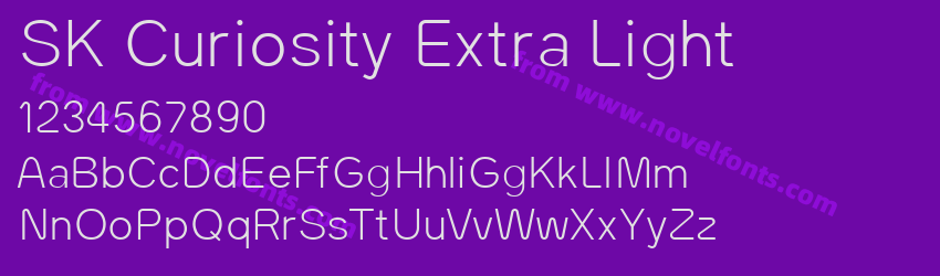 SK Curiosity Extra LightPreview SK Curiosity Extra LightPreview