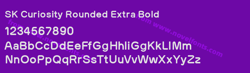 SK Curiosity Rounded Extra BoldPreview SK Curiosity Rounded Extra BoldPreview
