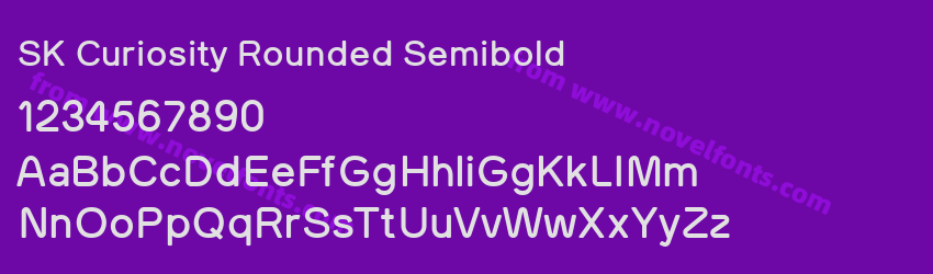 SK Curiosity Rounded SemiboldPreview SK Curiosity Rounded SemiboldPreview