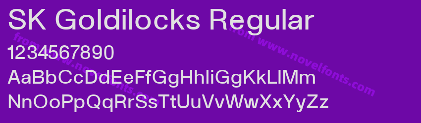 SK Goldilocks RegularPreview SK Goldilocks RegularPreview