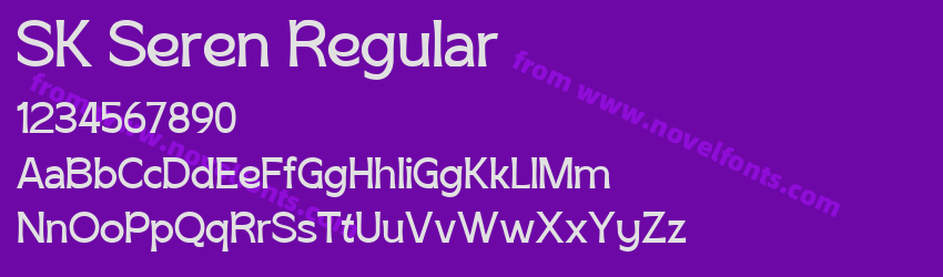 SK Seren RegularPreview SK Seren RegularPreview