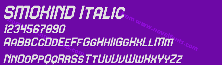 SMOKIND ItalicPreview SMOKIND ItalicPreview
