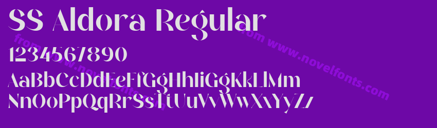 SS Aldora RegularPreview SS Aldora RegularPreview