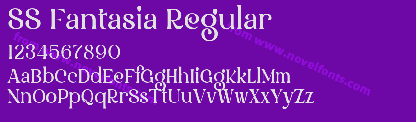 SS Fantasia RegularPreview SS Fantasia RegularPreview