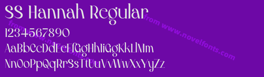 SS Hannah RegularPreview SS Hannah RegularPreview