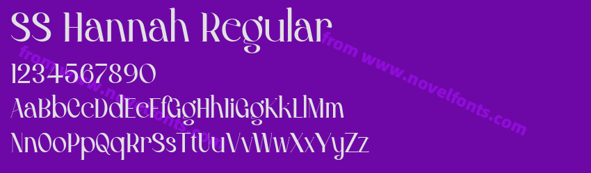 SS Hannah RegularPreview SS Hannah RegularPreview